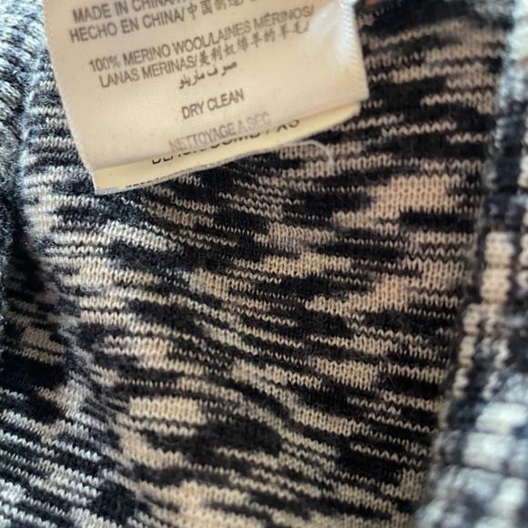 BCBG MaxAzria Wool Tie Front Cardigan - Picture 6 of 6